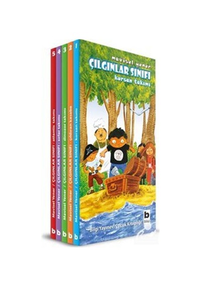 Çılgınlar Sınıfı Seti 5 Kitap Takım / Mavisel Yener