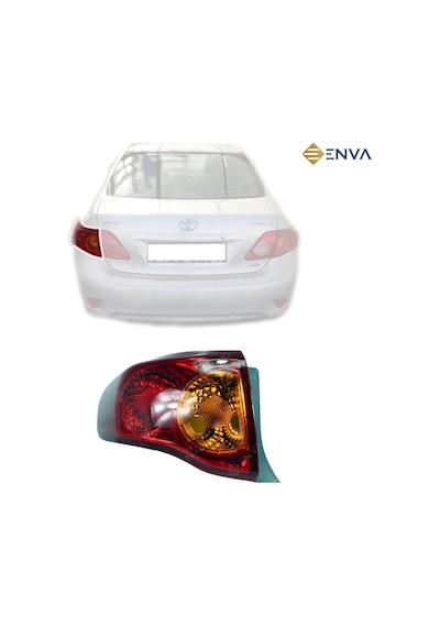 Toyota Corolla Uyumlu Sol Arka Taraf Stop Lambası 2007-2010 Dış