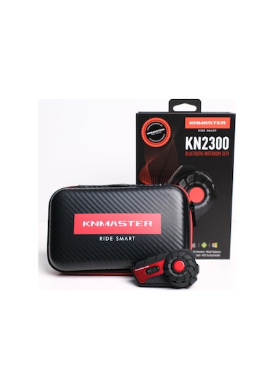 Knmaster KN2300 PRO Motosiklet Kask İnterkom Bluetooth Intercom  Kulaklık Seti