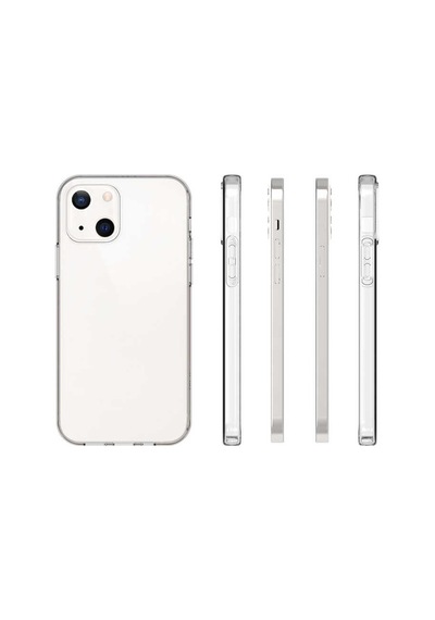 Zore İphone 15 Uyumlu Ogaa Süper Silikon Kılıf-renksiz