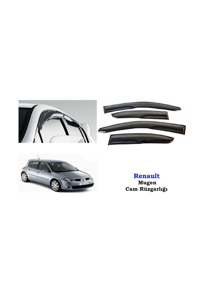 Renault Megane 2 Hb Uyumlu Cam Rüzgarlığı 2003-2011 Arası Uyumlu
