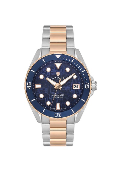 Wainer Wa.25300-b Erkek Kol Saati Gri - Rose Gold
