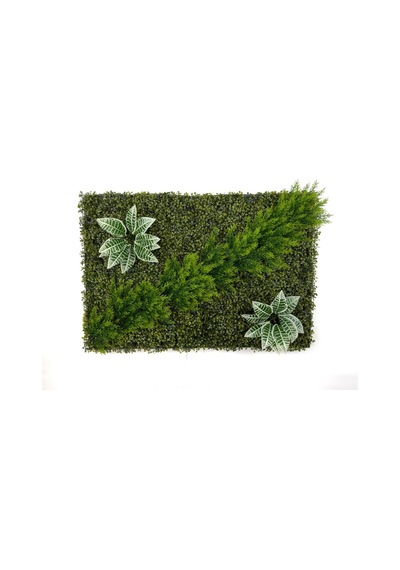 Dikey Bahçe Duvar Paneli 120x80cm Model19 Yeşil