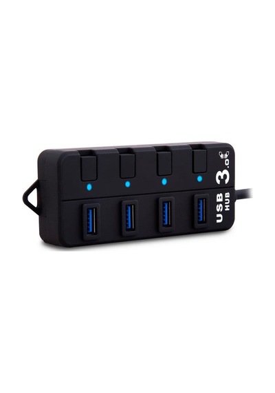 S Link Sl U307B 4 Port Usb 3.0 Siyah Usb Hub