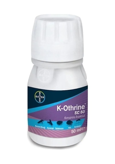 K-othrine Sc 50 Sivrisinek - Karınca - Böcek - Sinek- Hamamböceği Ilacı 50 Ml