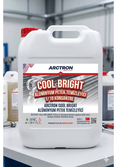 Arctron Cool Brıght 1/10 Konsantre Alüminyum Petek Temizleyici