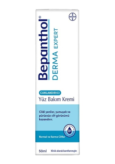 Bepanthol Derma Expert Canlandırıcı Yüz Bakım Kremi 50 Ml