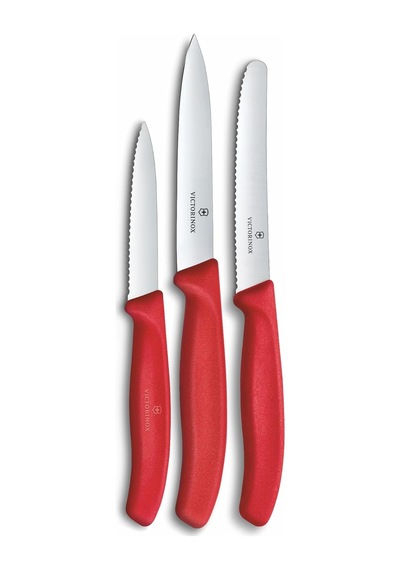 Ayrex 6.7111.34c1 Swiss Classic 3lü Bıçak Set, Kırmızı Diğer