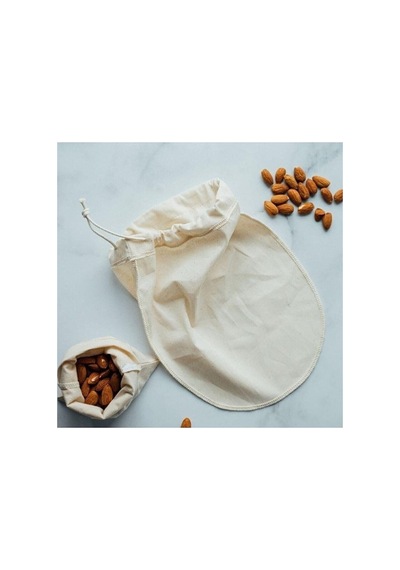Turkuazshop Bitkisel Süt Torbası Organik Yoğurt Süzme Kesesi Yıkanabilir Keten Kese Natural Tekstil Sütbezi Diğer