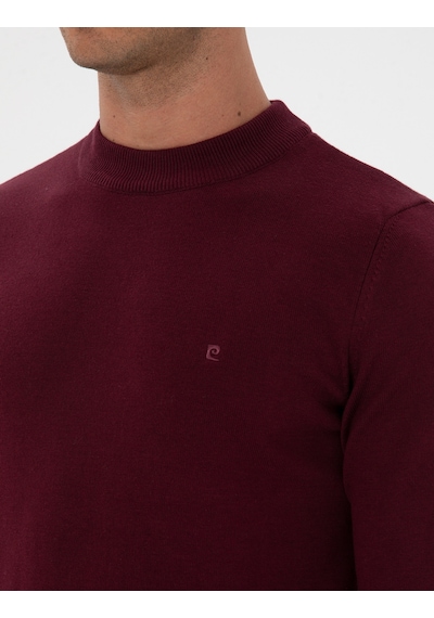 Pierre Cardin Erkek Plum Kazak /triko 50315456-vr177 Plum