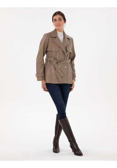 Pierre Cardin Kadın Vizon Mont 50297363-vr052 Vizon