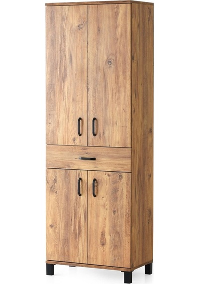 Ekonomik Mutfak Ofis Çok Amaçlı Dolap 60X40X180 (489945044)