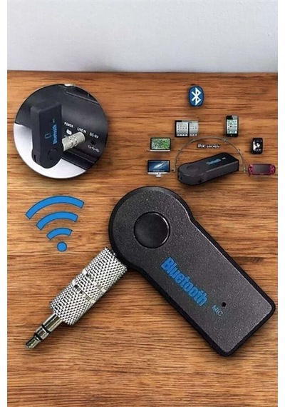 Hepsi Tüm Araçlara Uyumlu Aux Car Bluetooth Kablosuz Araç Bağlantı Kiti Najmaddin