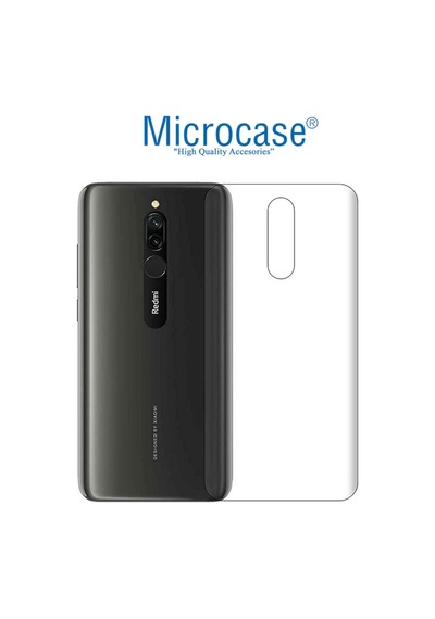 Microcase Xiaomi Redmi 8 Full Arka Kaplama Koruma Filmi