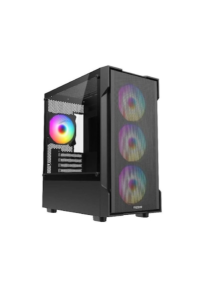 Fazeon F1 650w 80plus Bronze Mesh 4x120mm Rainbow Fanlı Matx
