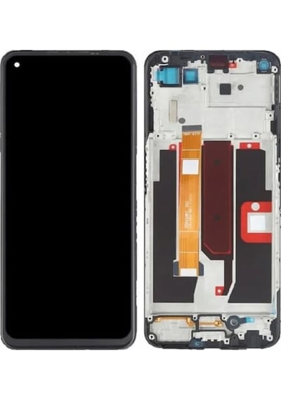 Oppo A54 Ekran Dokunmatik Çıtalı Srv Siyah