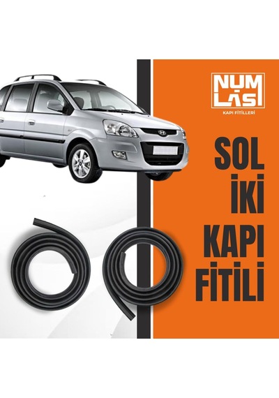 Hyundai Matrix 2006-2008 Sol Ön Ve Arka Kapı Fitili-a Kalite-numlas-nm6283