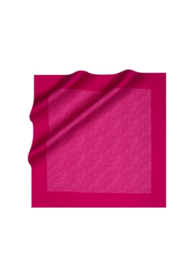 Cacharel İpek Eşarp Twill - 8734313-991 Pembe Fuşya Fuşya