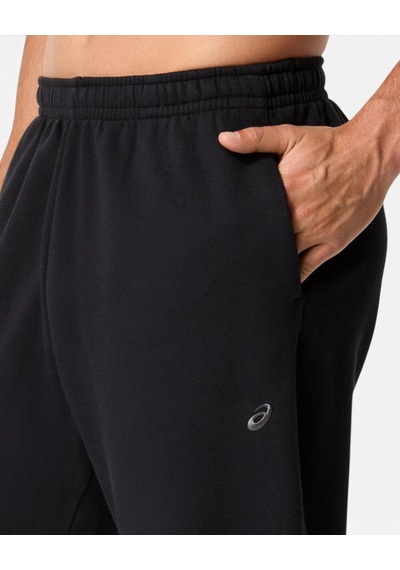 Asics Fleece Relaxed Pant Erkek Siyah Eşofman Altı 2031f336-001