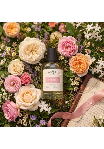 Mad P105 Eau De Parfum Edp 50 Ml Kadın Parfüm Tropikal Meyve Ve Vanilya İle Kalıcı, Egzotik Ve Çiçeksi Kadın Kokusu