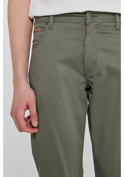 Wrangler Texas Slim Erkek Pantolon Yeşil