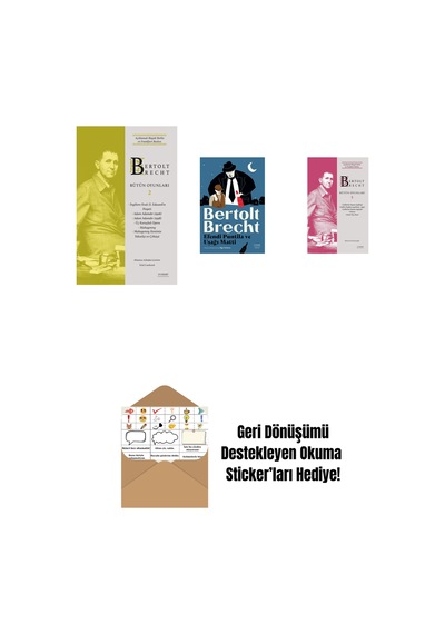 Bertolt Brecht - Bütün Oyunları 2 + Efendi Puntila Ve Uşağı Matti + Bertolt Brecht - Bütün Oyunları 5 + Okuma Sticker'ları