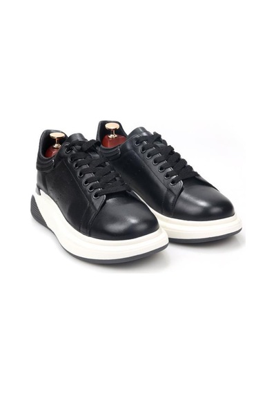 Pierre Cardin 10223 Erkek Günlük Sneaker Ayakkabı Siyah