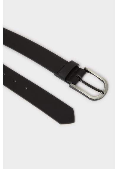Defacto Erkek Dikdörtgen Toka Suni Deri Jean Kemeri H5071axnsbk27 Siyah-bk27