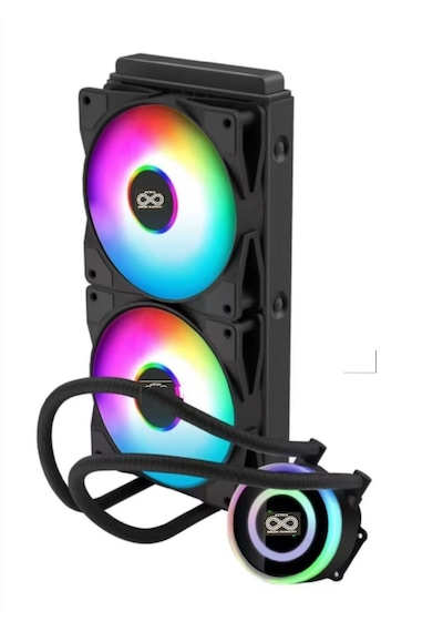 Aztech Lıquıd Coolıng Az240 - 1b Am5 1700p 240mm Argb Fan Siyah