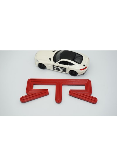 Dk Tuning Mustang Rtr Bagaj Kırmızı Logo Arma Ford İle Uyumlu