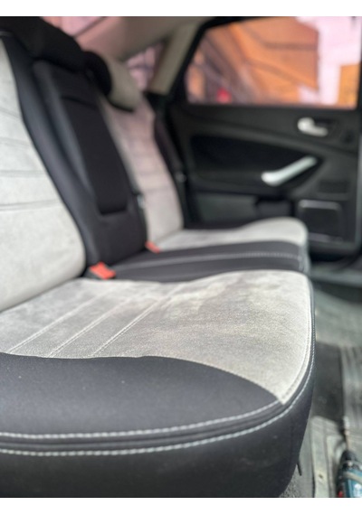 Ford Mondeo Uyumlu Araca Özel Deri Oto Koltuk Kılıfı 158584 Siyah