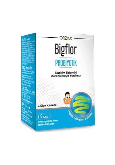 Orzax Bigflor Probiyotik 10 Saşe