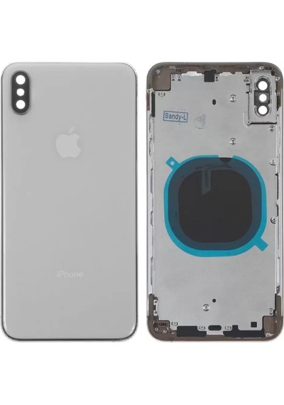 Apple Uyumlu iPhone XS Boş Kasa Beyaz Renk