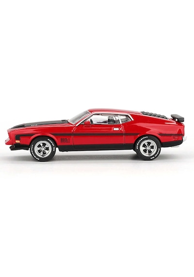 Mini Gt 1/64 Ford Mustang Mach1 1971 Race Red - Blister Paket 1122 Kırmızı