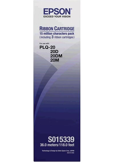 Tonersepeti Epson PLQ-20 S015339 Şerit 3'lü Paket