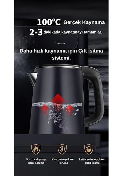 Smarttouch Gizli Damacanalı Yeni Nesil Dijital Akıllı Su Sebili