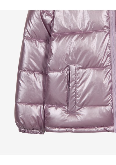 Skechers G Puffer Shiny Jacket Büyük Kız Çocuk Lila Mont Sk2620098-0258 Mor