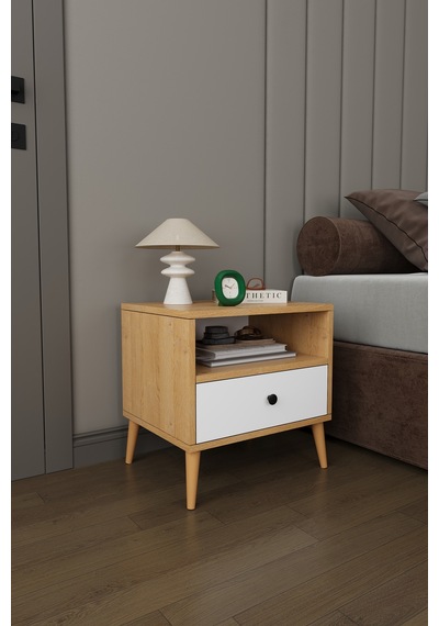 Modern Çekmeceli Komodin Şifonyer %100 Mdf Çok Amaçlı Organizer Kmd02 Beyaz - Karına Modern Çekmeceli Komodin Şifonyer %100 Mdf Çok Amaçlı Organizer Kmd02 Beyaz - Karına