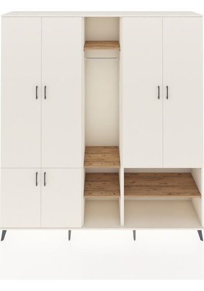 Hyperion Dolap 15 Raflı 5 Kapaklı Tek Askılı 220x44x243 Aytaşı-aytaşı/çam Aytası/atlas Çam Hyperion Dolap 15 Raflı 5 Kapaklı Tek Askılı 220x44x243 Aytaşı-aytaşı/çam Aytası/atlas Çam