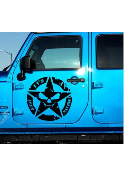Offroad Off Road 4X4 Adventure Yıldız Sticker 01325