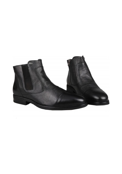 Pierre Cardin 11925251 Hakiki Deri Siyah Erkek Bot 001