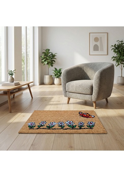 Ekol Pvc Taban Koko Paspas Flower 40 x 60 CM