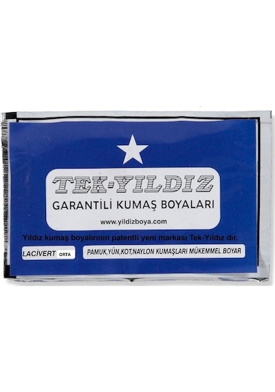 Yıldız Kumaş Boyası - 29.Orta Lacivert