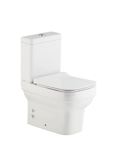 Seramiksan A091030H Bold Kanalsız Duvara Sıfır Klozet Takımı