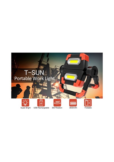 Br S100 30w Cob Led Usb Projektör El Feneri Stantart