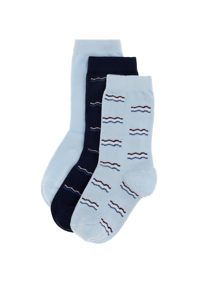 U.S. Polo Assn. Erkek Çocuk 3'lü Soket Çorap 50299299-VR003