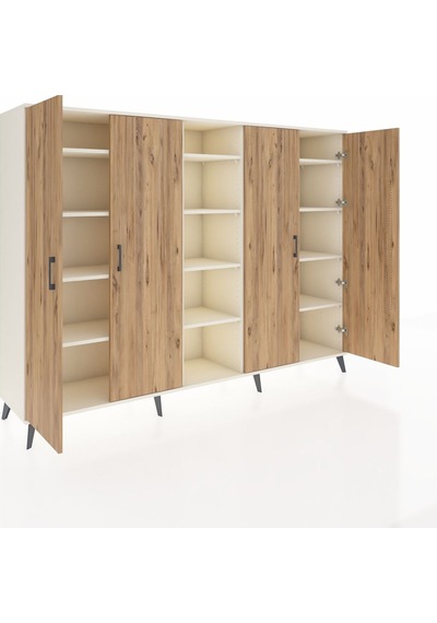Hyperion Dolap 12 Raflı 4 Kapaklı 220x44x163 Aytaşı-çam/aytaşı Aytaşı-çam/aytaşı Hyperion Dolap 12 Raflı 4 Kapaklı 220x44x163 Aytaşı-çam/aytaşı Aytaşı-çam/aytaşı