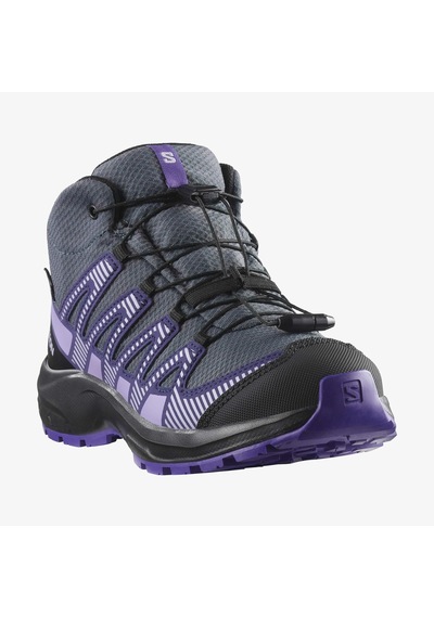 Salomon Xa Pro V8 Mid Waterproof Çocuk Bot-30726 Gri