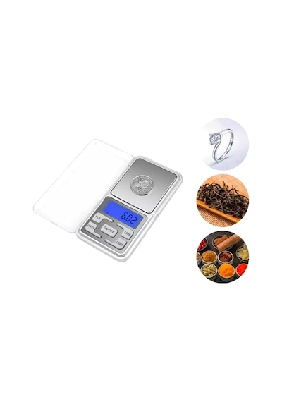 Dijital Hassas Elektronik Cep Terazi Tartı 500 Gr 0.01 Gr