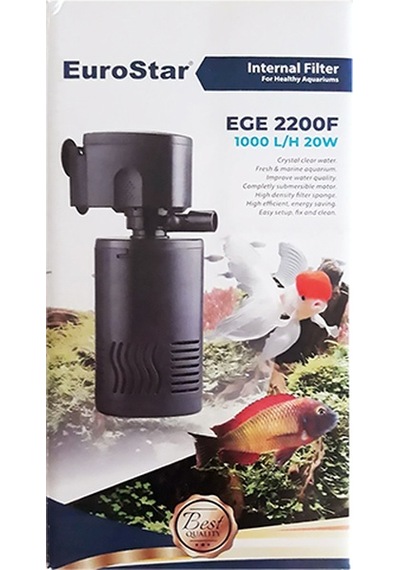 Euro Star Ege 2200F Akvaryum Filtre 20W 1000 Lt/h